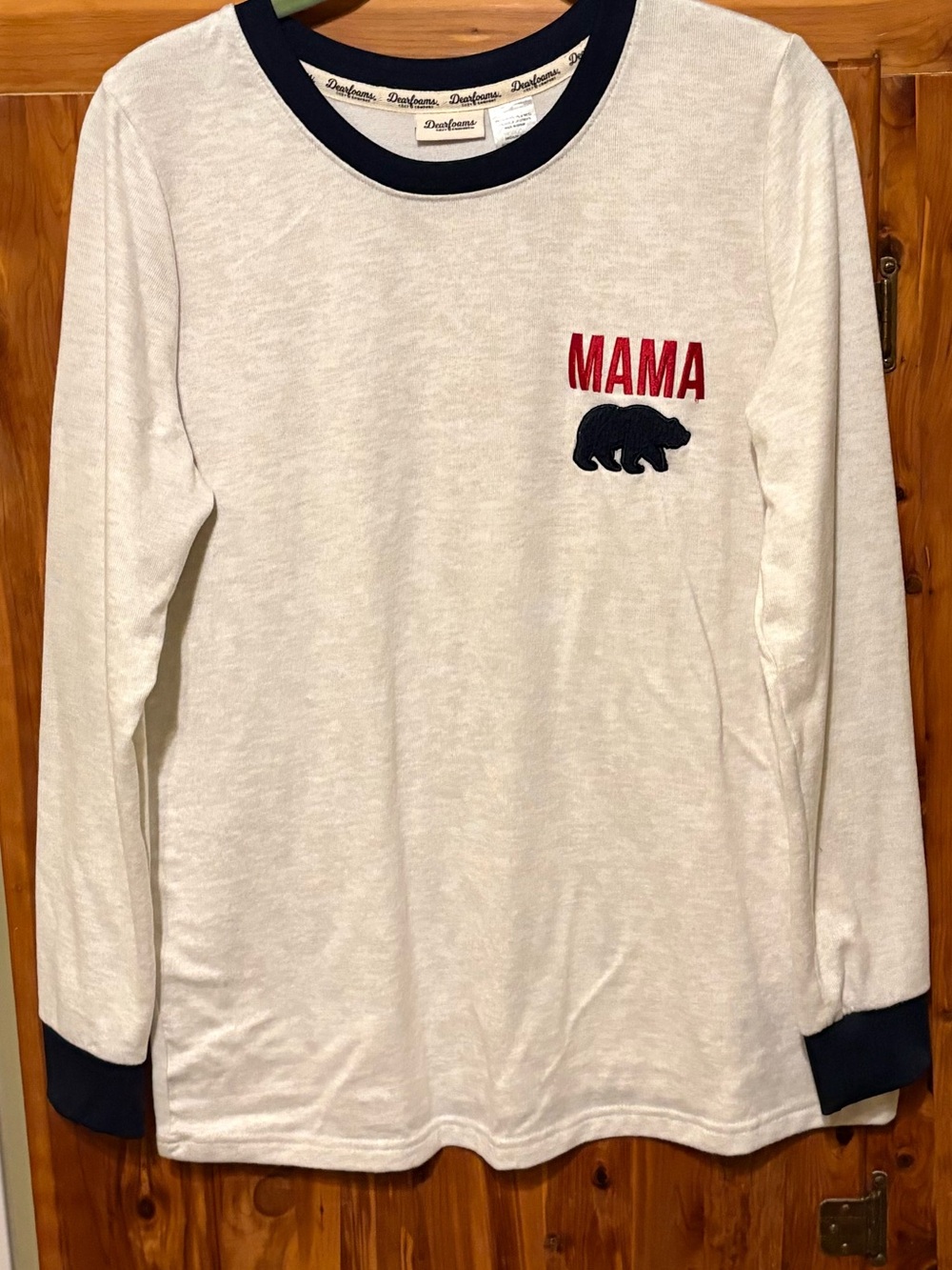 Dearfoams Cozy Comfort Mama Bear Top